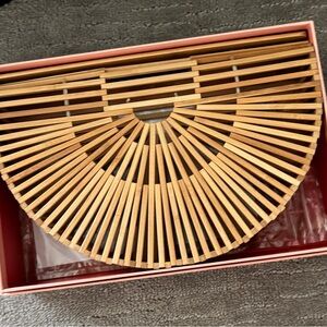 Cult Gaia bamboo bag.